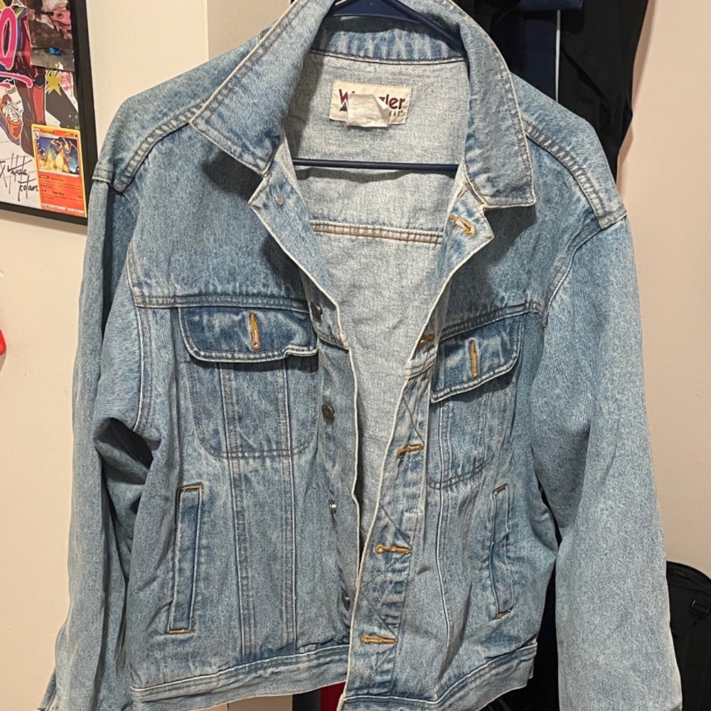 Wrangler vintage Light Blue Denim Jacket